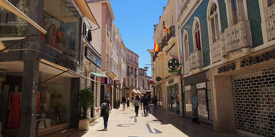 Shopping i Caldas da Rainha är ett trevligt nöje