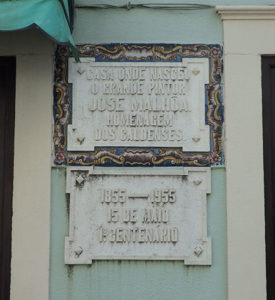José Malhoas födelsehem i Caldas da Rainha